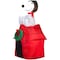 Peanuts Gemmy LED Snoopy on House 3.5 ft. Inflatable 19373 - alternate 1